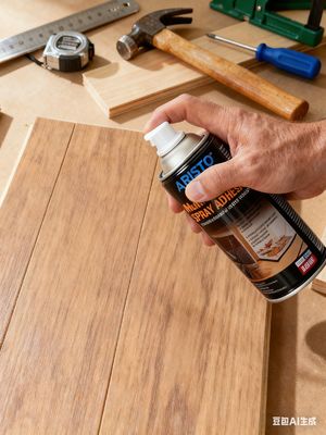 Μόνιμη μη τοξική ακρυλική πρόσφυση ψεκασμού για ισχυρή και ανθεκτική σύνδεση σε έργα χειροτεχνίας και DIY