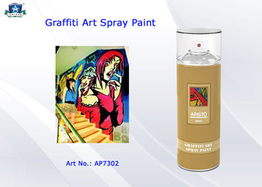 Ακρυλικά δοχεία χρωμάτων ψεκασμού γκράφιτι τέχνης αερολύματος για τον καλλιτέχνη με κανονικό, Fluo, μεταλλικό χρώμα