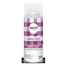 χρώμα ψεκασμού 200ml/can 400ml/can για υφασμάτων τη μόνιμη χρωμάτων χαμηλή περιεκτικότητα σε Ποε μυρωδιών χαμηλή