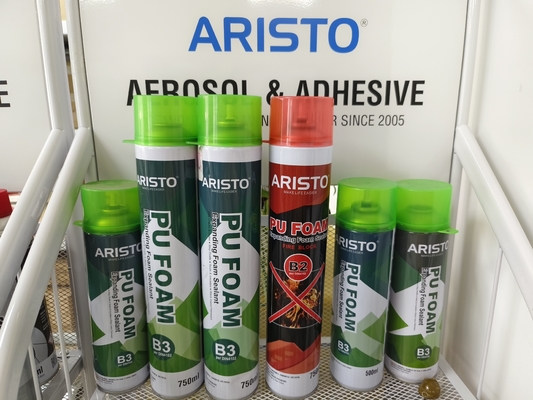 Αδιάβροχη PU υψηλή επέκταση ψεκασμού αφρού για τη σφράγιση/την πλήρωση/τη μόνωση