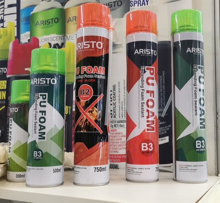 Sound-proofing PU ψεκασμός αφρού για το μονώνοντας cOem 300ml/500ml/750ml
